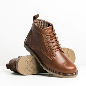 Men’s Blackwell Brown Boots Lace Up Size 10